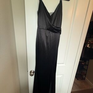 Elegant Black Evening Gown